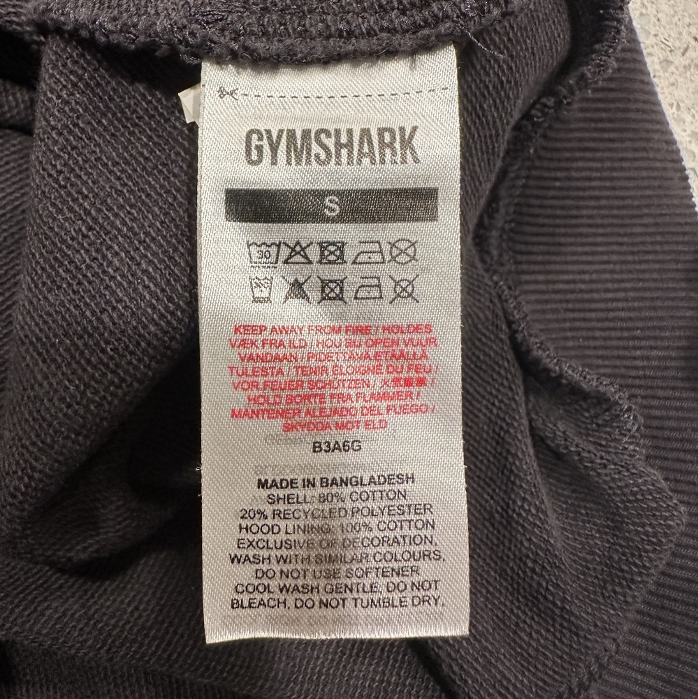 Gymshark Crop Hoodie - Picture 3 of 5